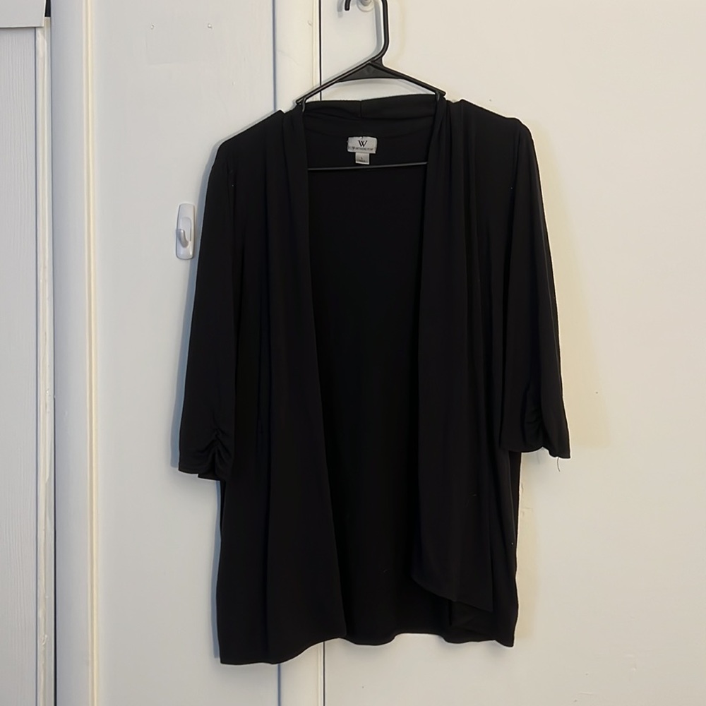 Short Black Cardigan